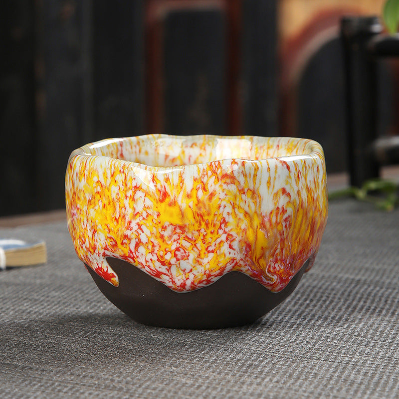 Fire & Earth Meditation Espresso Mugs