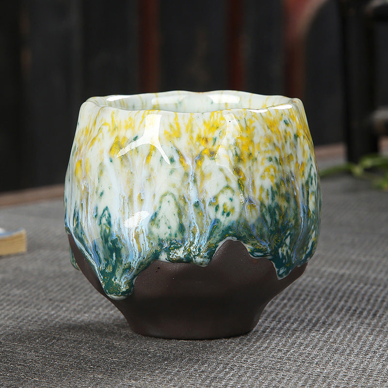 Fire & Earth Meditation Espresso Mugs
