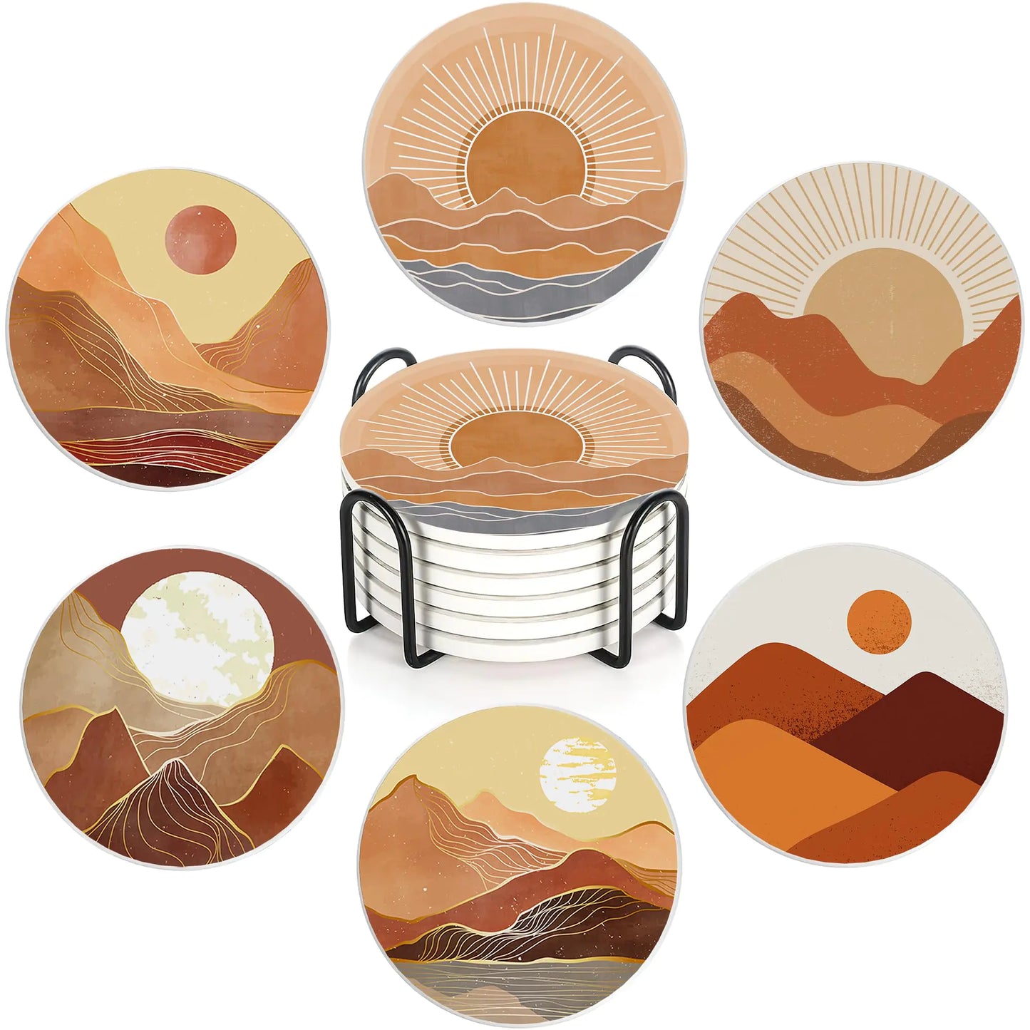 Desert Glow Coaster Set