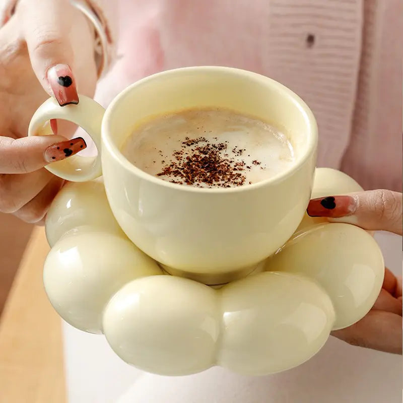 Bubble Bloom Mug Set