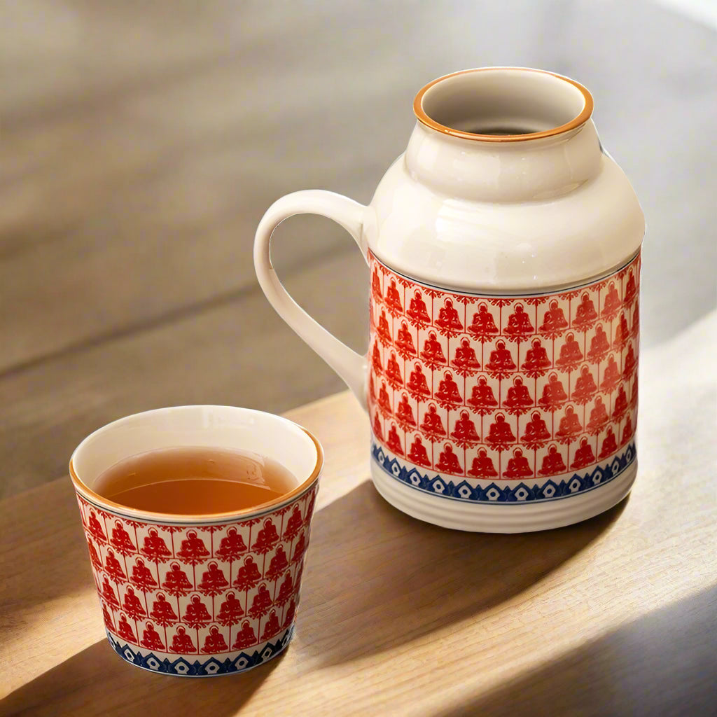 Ceramic Thermos Set