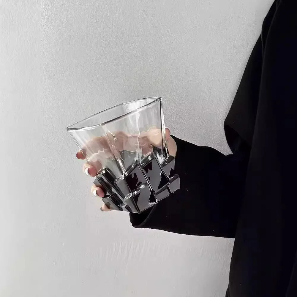 Brick by Brick Whiskey Glass