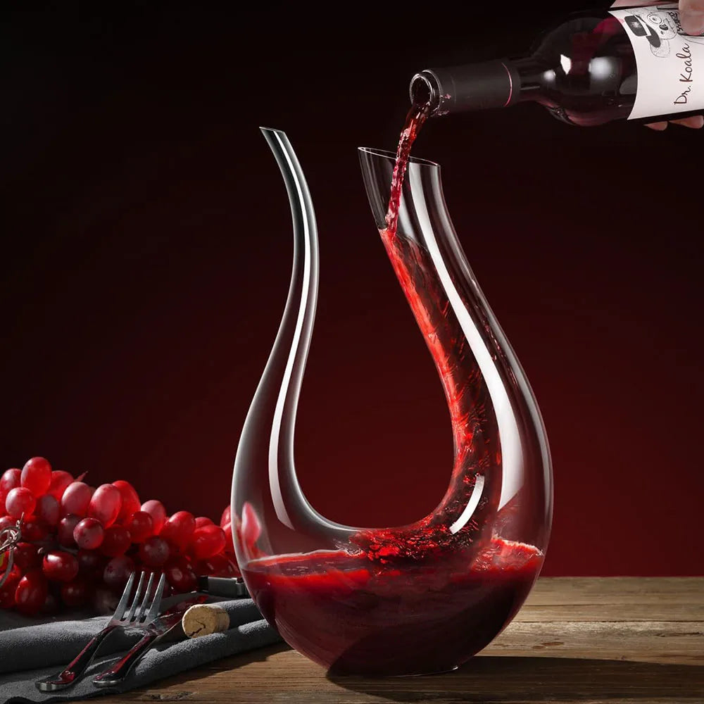 Liquid Loop Wine Decanter