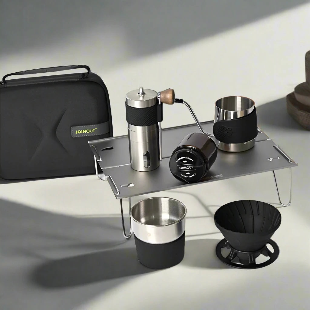 Portable SoloBrew Coffee Set