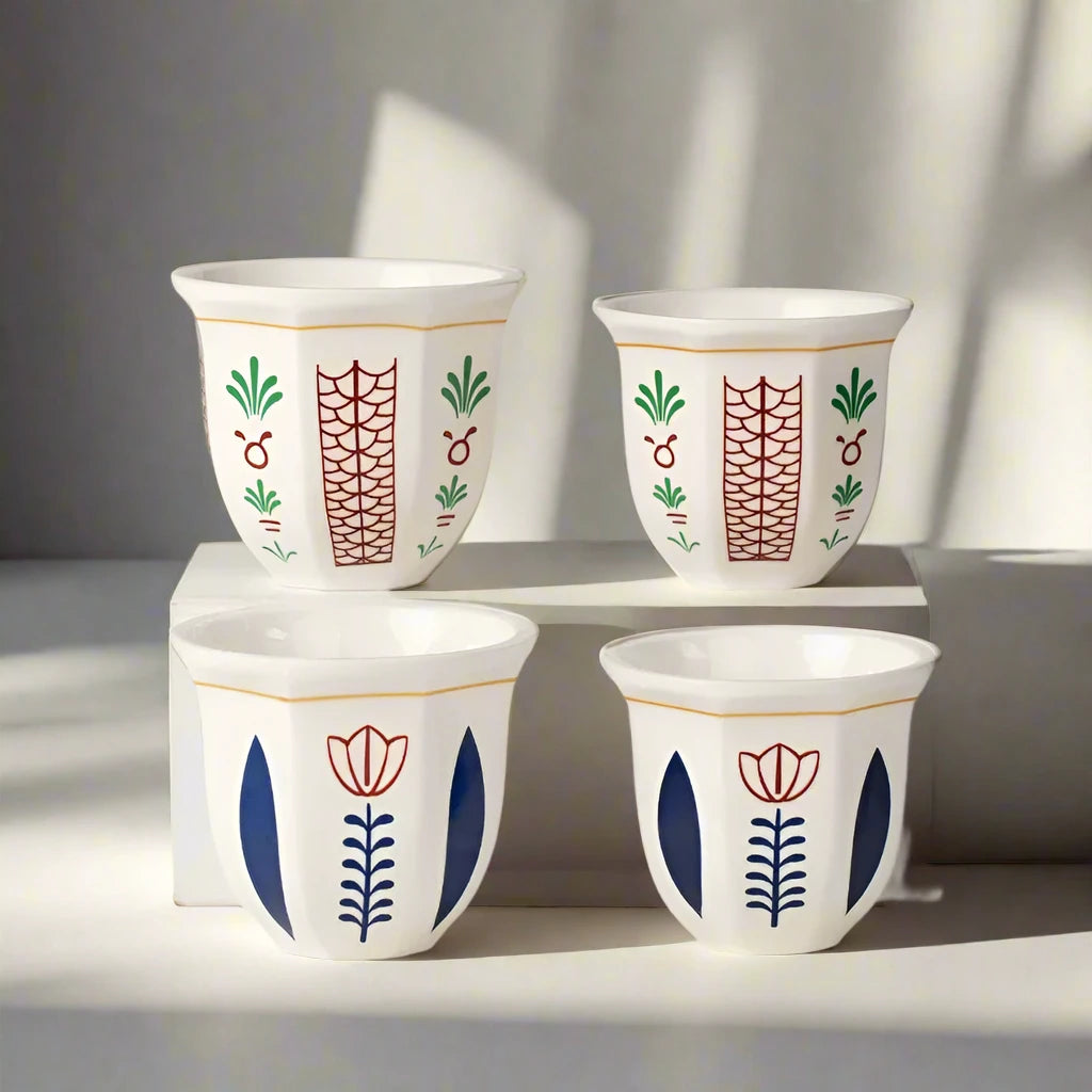 Folk Core Espresso Cups