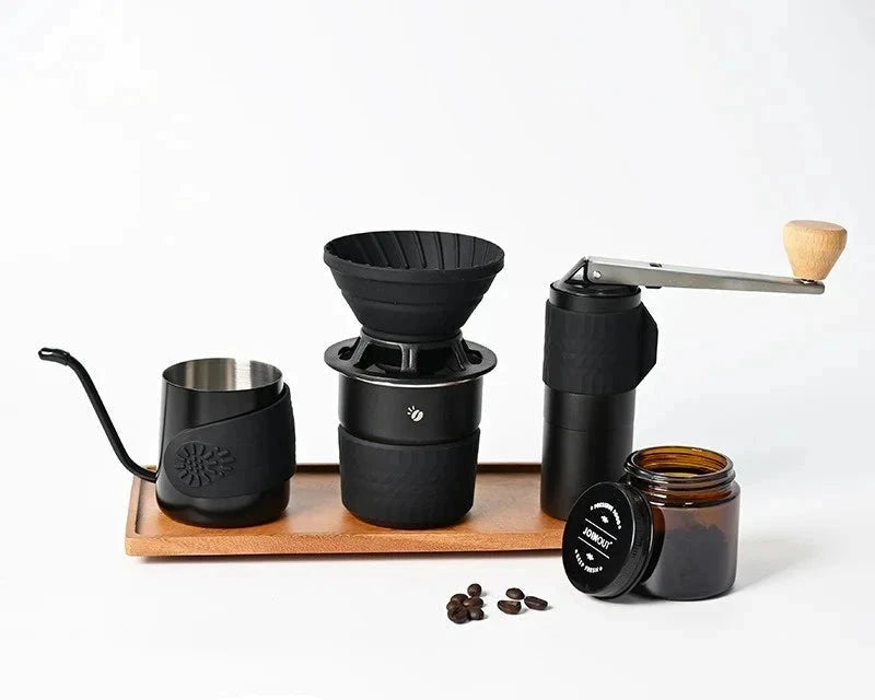 Portable SoloBrew Coffee Set