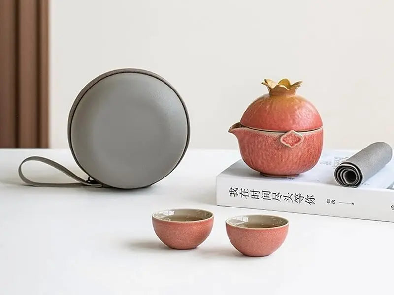Pomegranate Tea Set