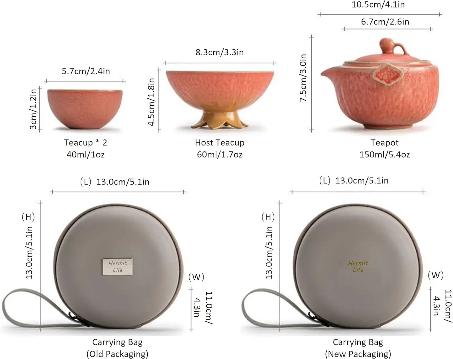Pomegranate Tea Set