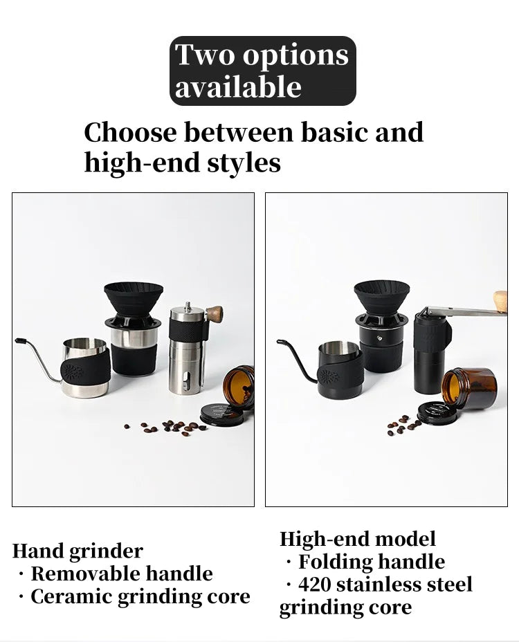 Portable SoloBrew Coffee Set