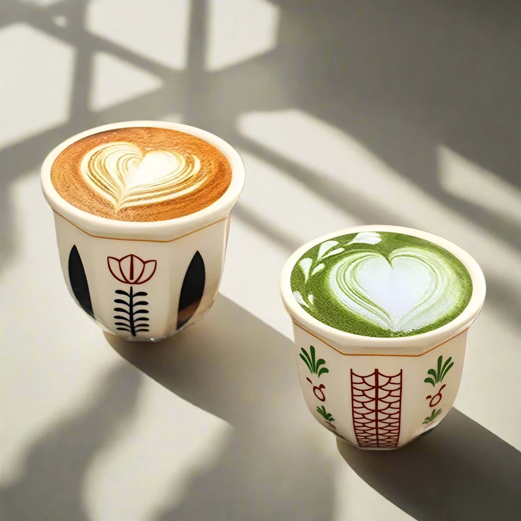 Folk Core Espresso Cups