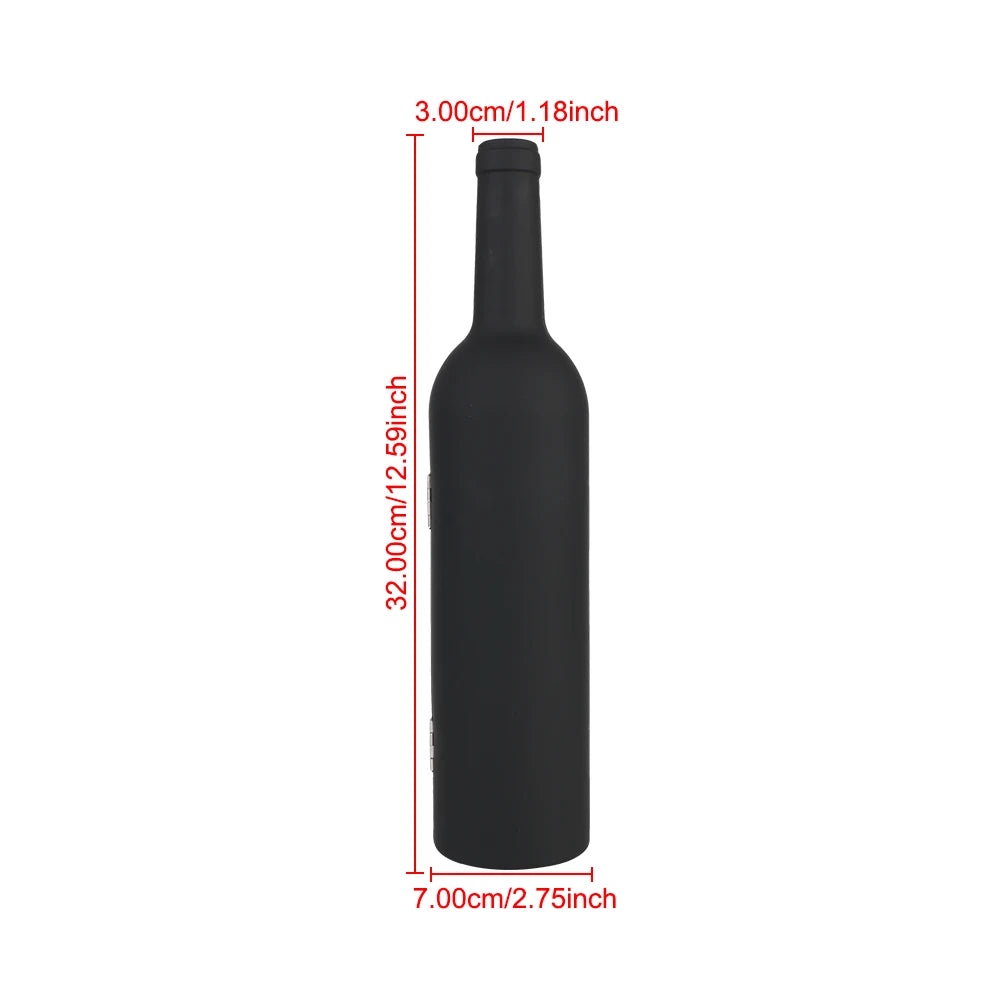 5 Piece Bottle-Shaped Wine Accessories