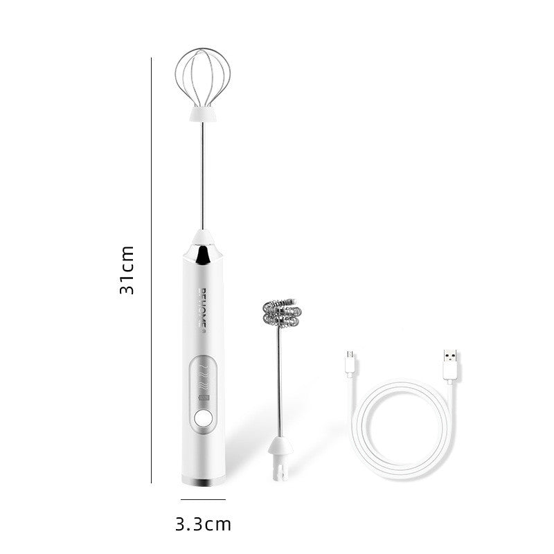 Electric Milk Frother & Coffee Foam Maker