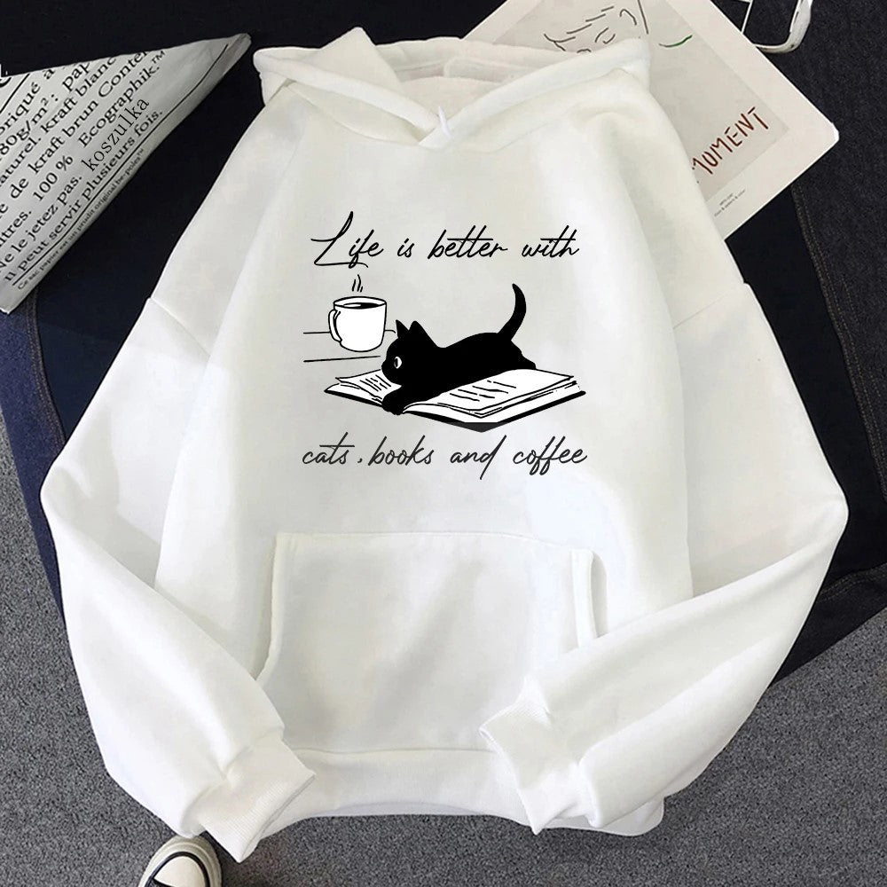 Cats & Coffee Hoodie