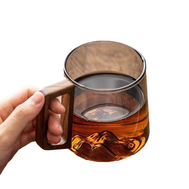 Rustic Woodcraft Tea Cup