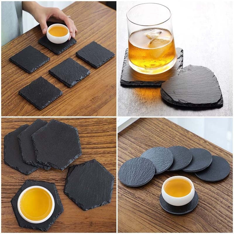 On the Rocks Slate Coaster