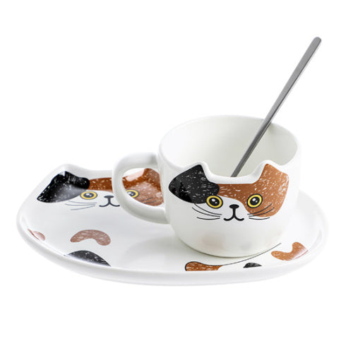 Meow Mug Tray Set