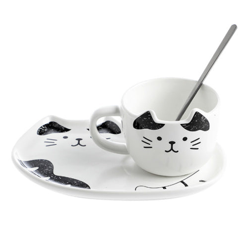 Meow Mug Tray Set