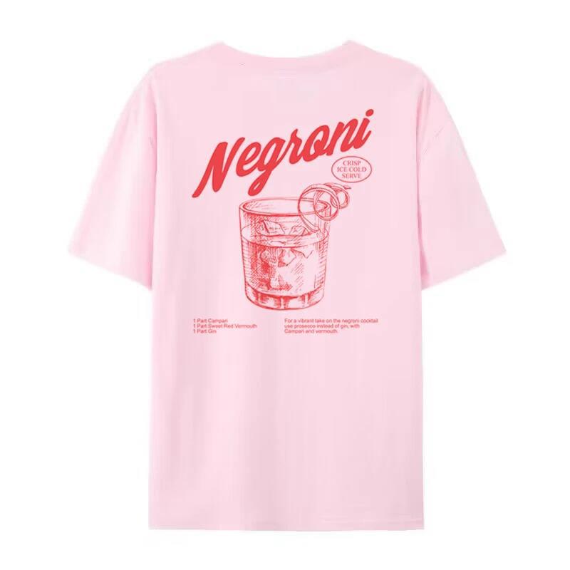 Cocktail Back Print Tee