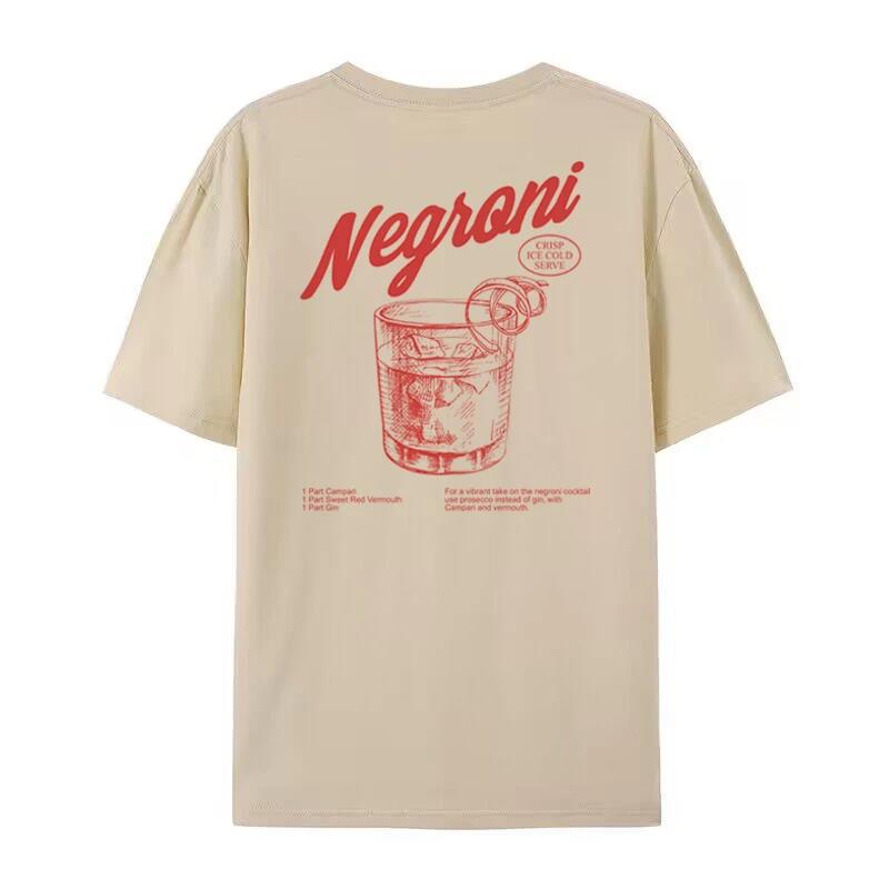 Cocktail Back Print Tee