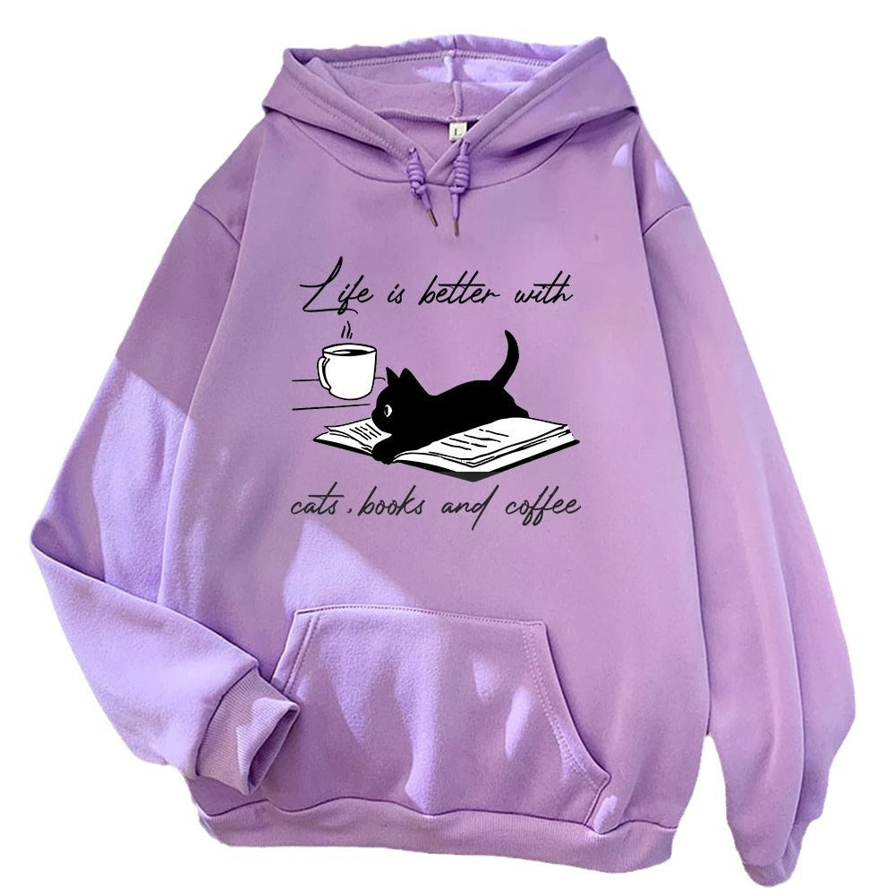 Cats & Coffee Hoodie