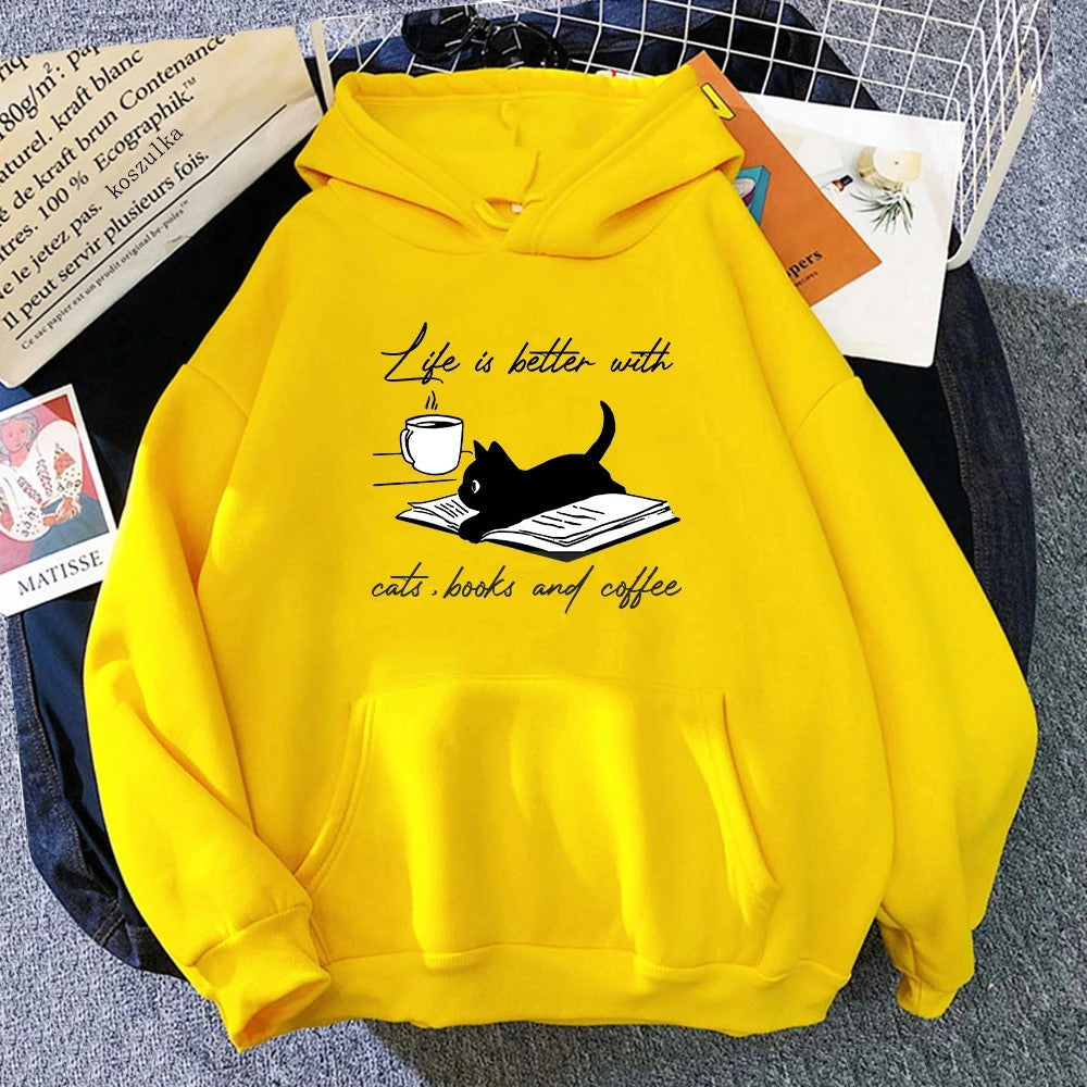 Cats & Coffee Hoodie