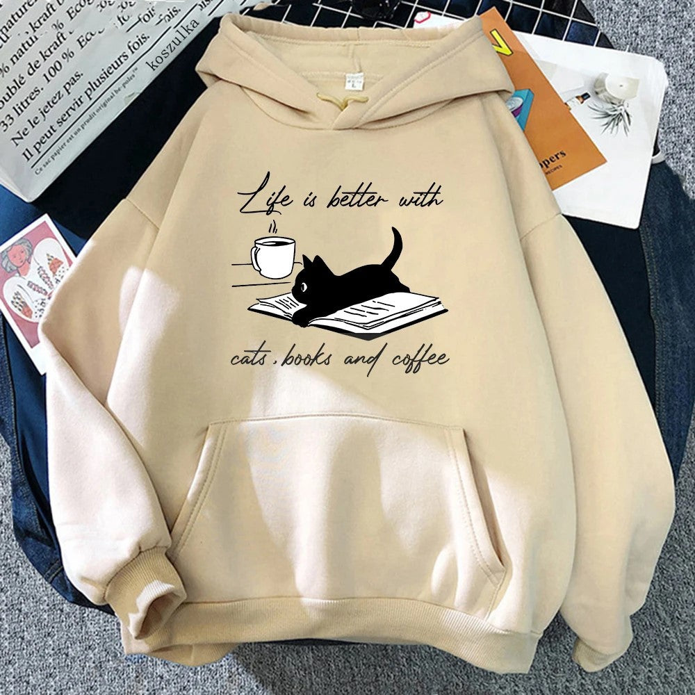 Cats & Coffee Hoodie