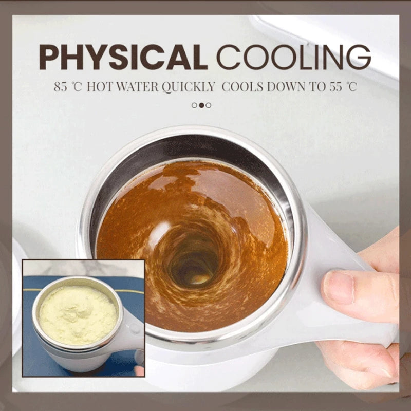 Self-Stirring premium Coffee Cup