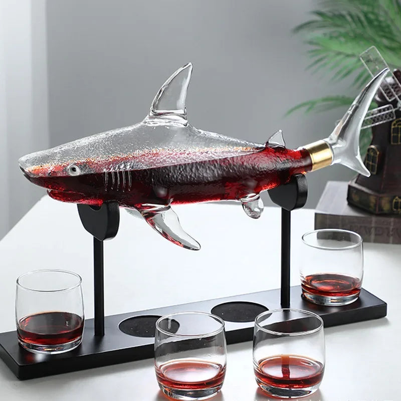 You're Fin-ished Whiskey Decanter Set