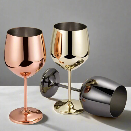 Luxe Pour Stainless Steel Wine Glass