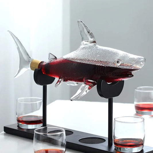 You're Fin-ished Whiskey Decanter Set