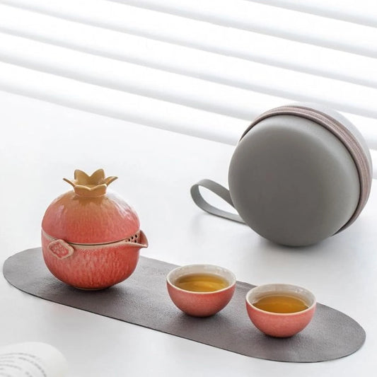 Pomegranate Tea Set