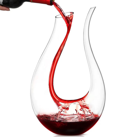 Liquid Loop Wine Decanter