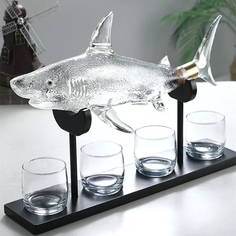 You're Fin-ished Whiskey Decanter Set