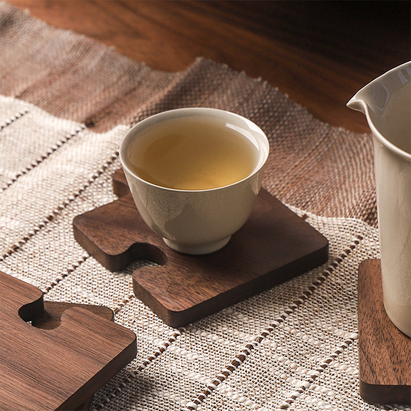 Puzzle Piece Coaster Set