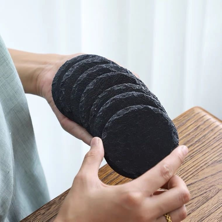 On the Rocks Slate Coaster
