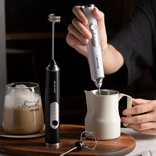 Electric Milk Frother & Coffee Foam Maker