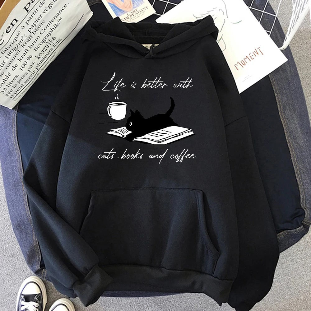 Cats & Coffee Hoodie