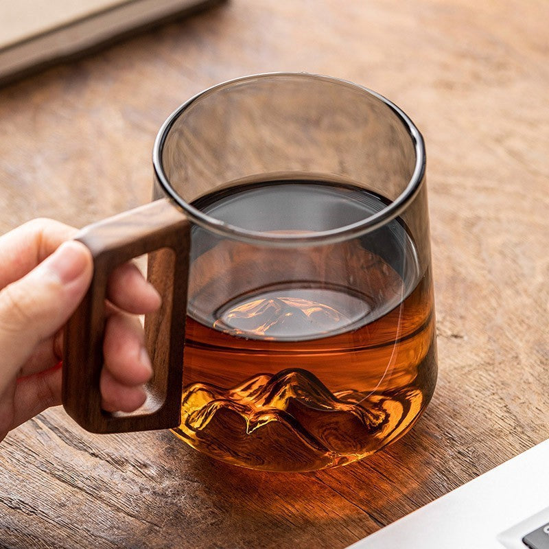 Rustic Woodcraft Tea Cup