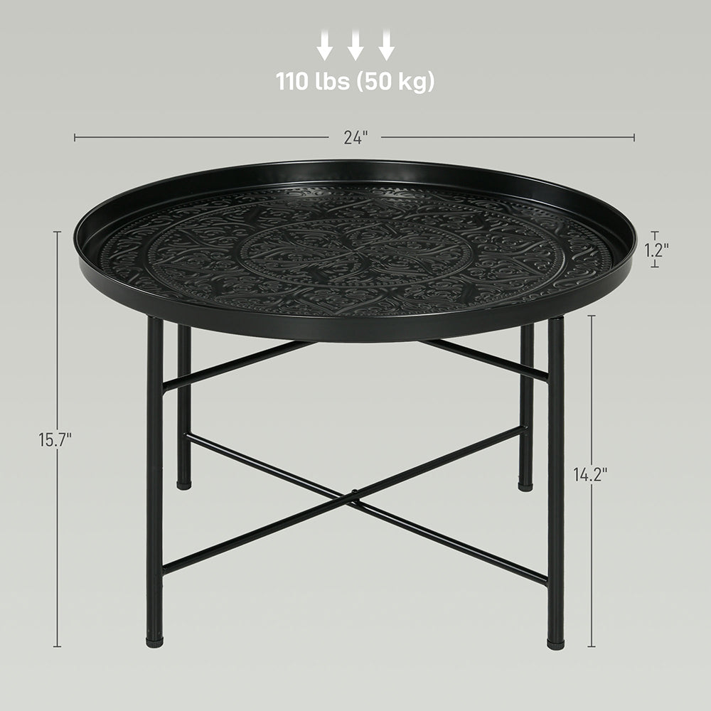 Hammered Tray Coffee Table