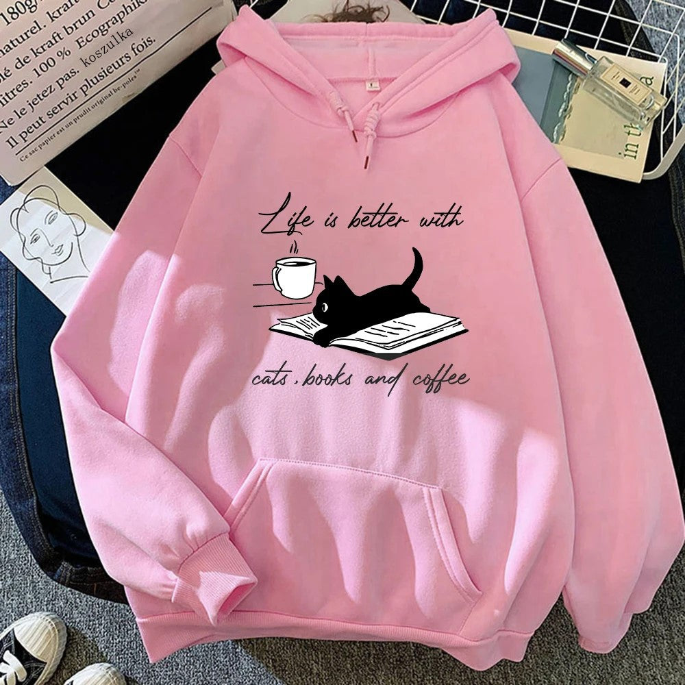 Cats & Coffee Hoodie