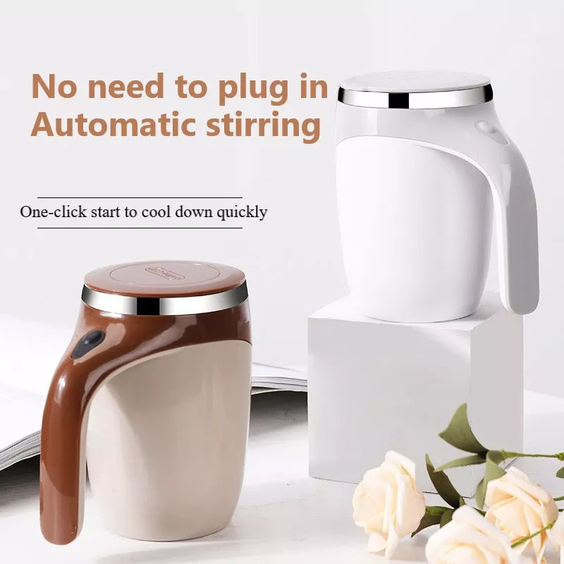 Self-Stirring premium Coffee Cup